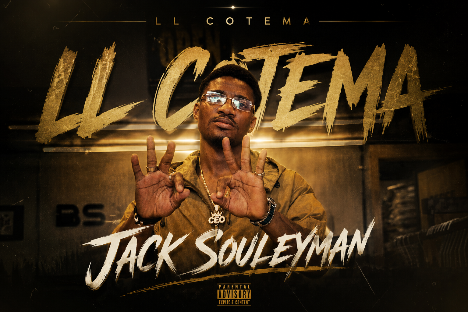 Portrait officiel de LL Cotema pour MB.BOSSPROD MUSIC