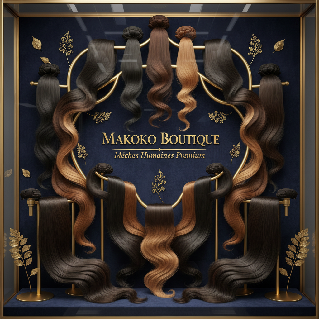 Mèches 100% humaines Makoko Boutique