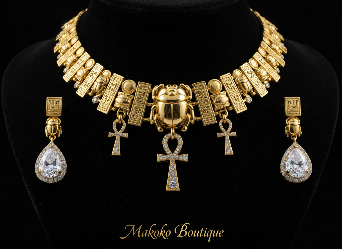 Visuel luxe Makoko Boutique bijoux et accessoires